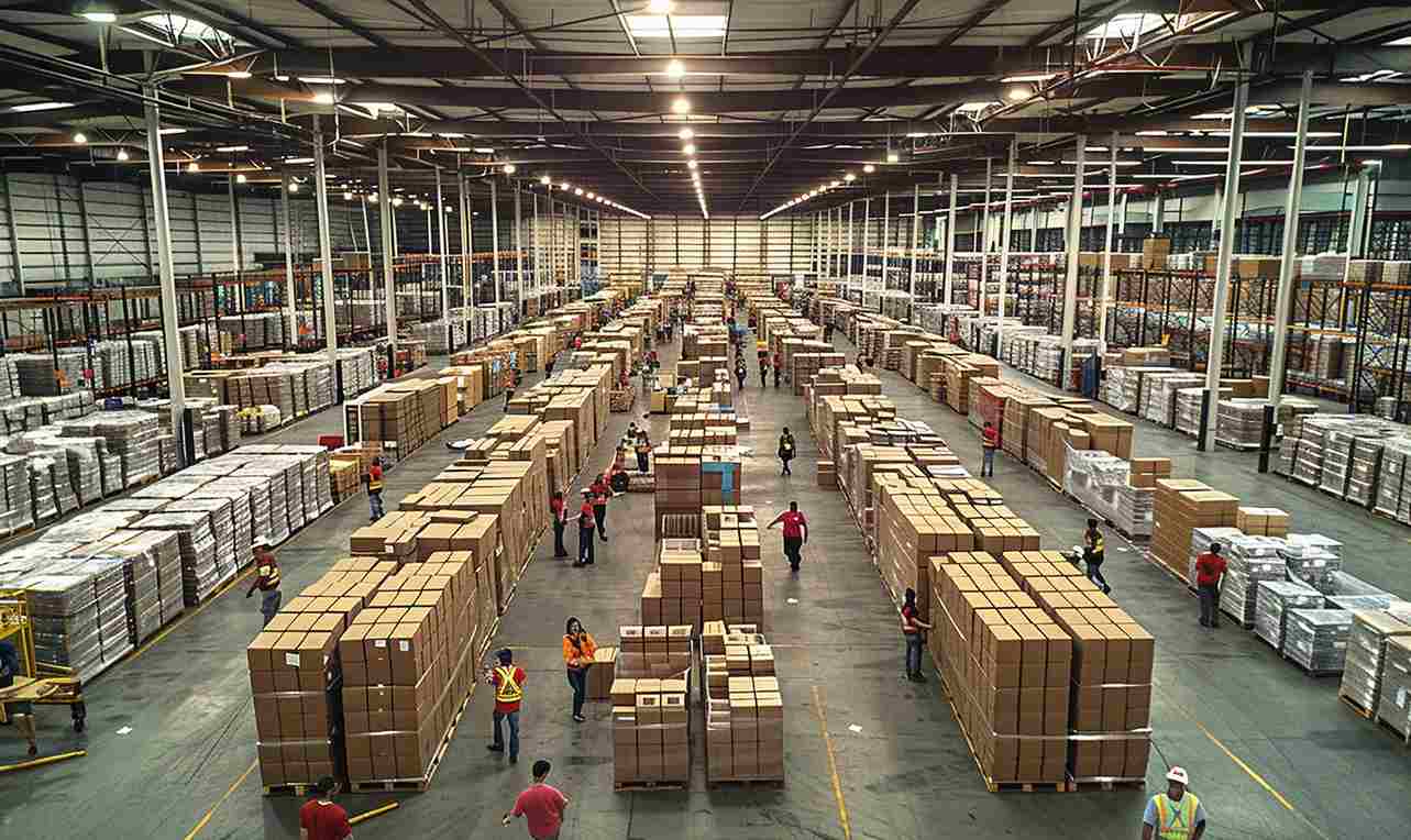 доставка на склад Amazon