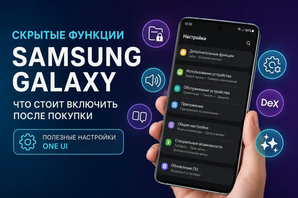 Скрытые функции Samsung Galaxy