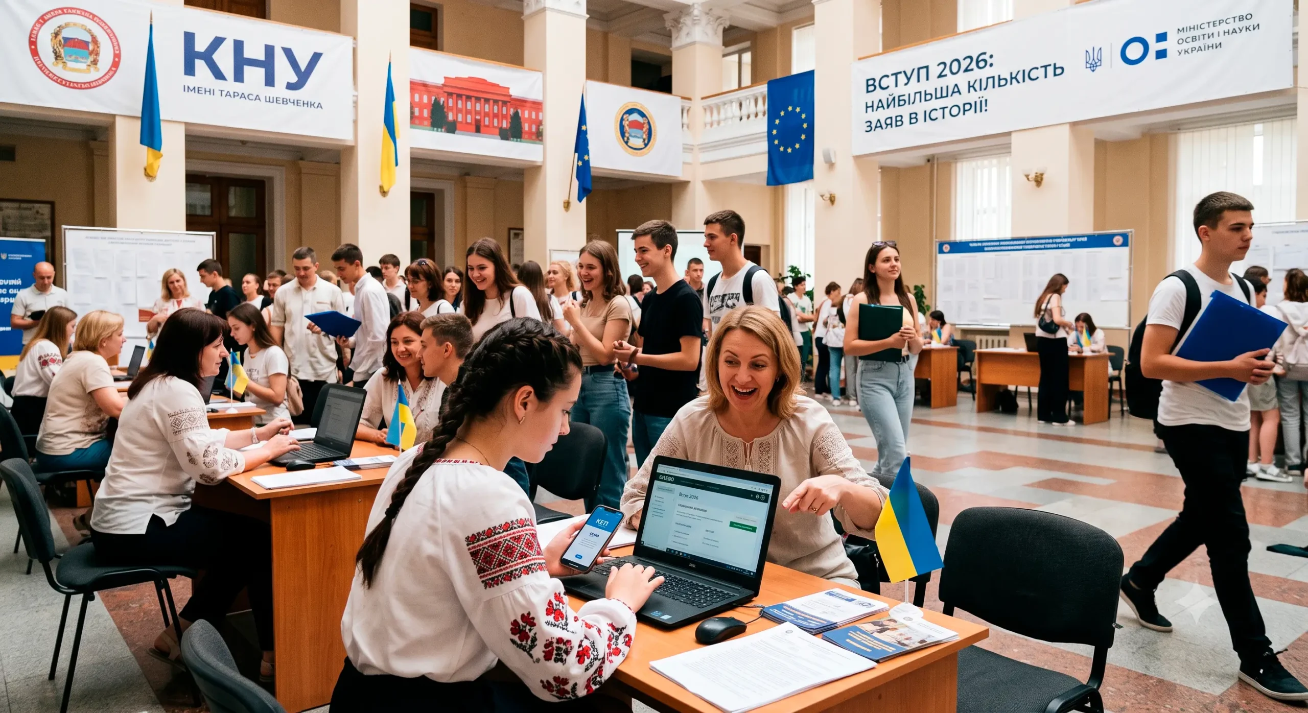 Вступна кампанія 2026: Підсумки та лідери серед вишів – ваш шлях до успіху!